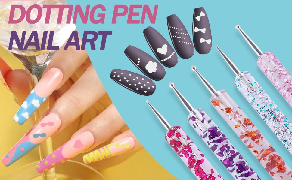 35pcs Nail Art Pens brushes,Nail Art Tool Set,Nail Dotting Tools,Nail Dust Brush,Striping Nail Art Brushes