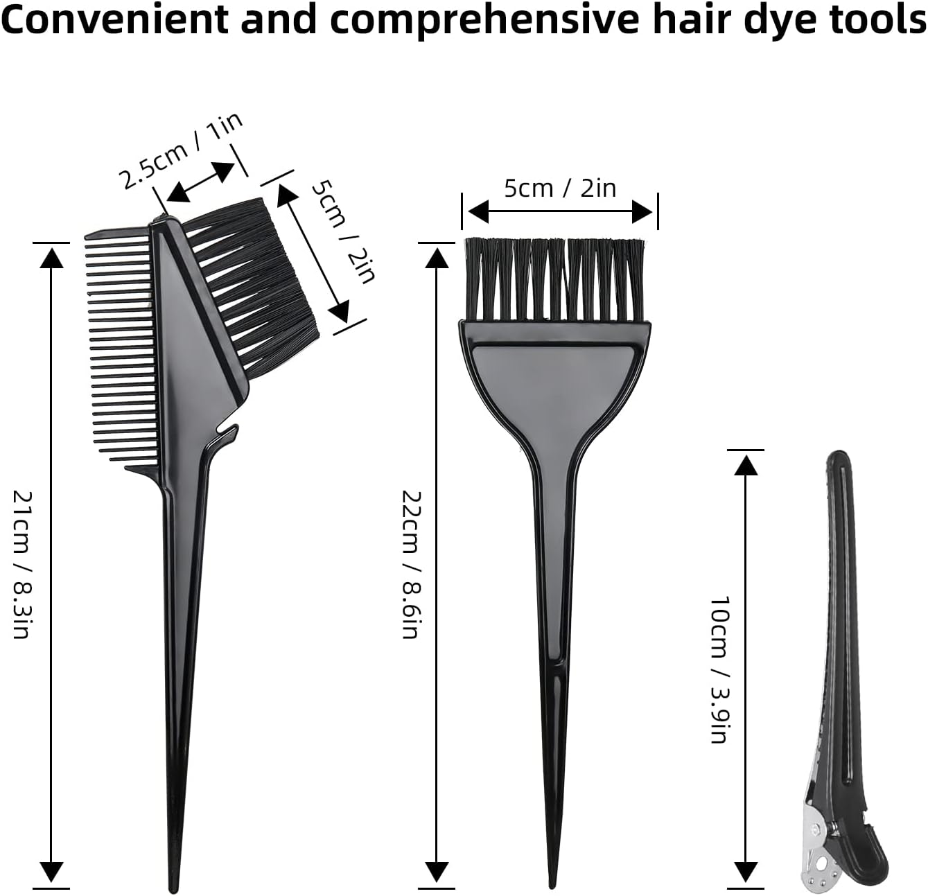 16 Pieces Salon Hair Coloring Products,Hair Dye Coloring Kit- Hair Tinting Bowl, Hair Dye Tools