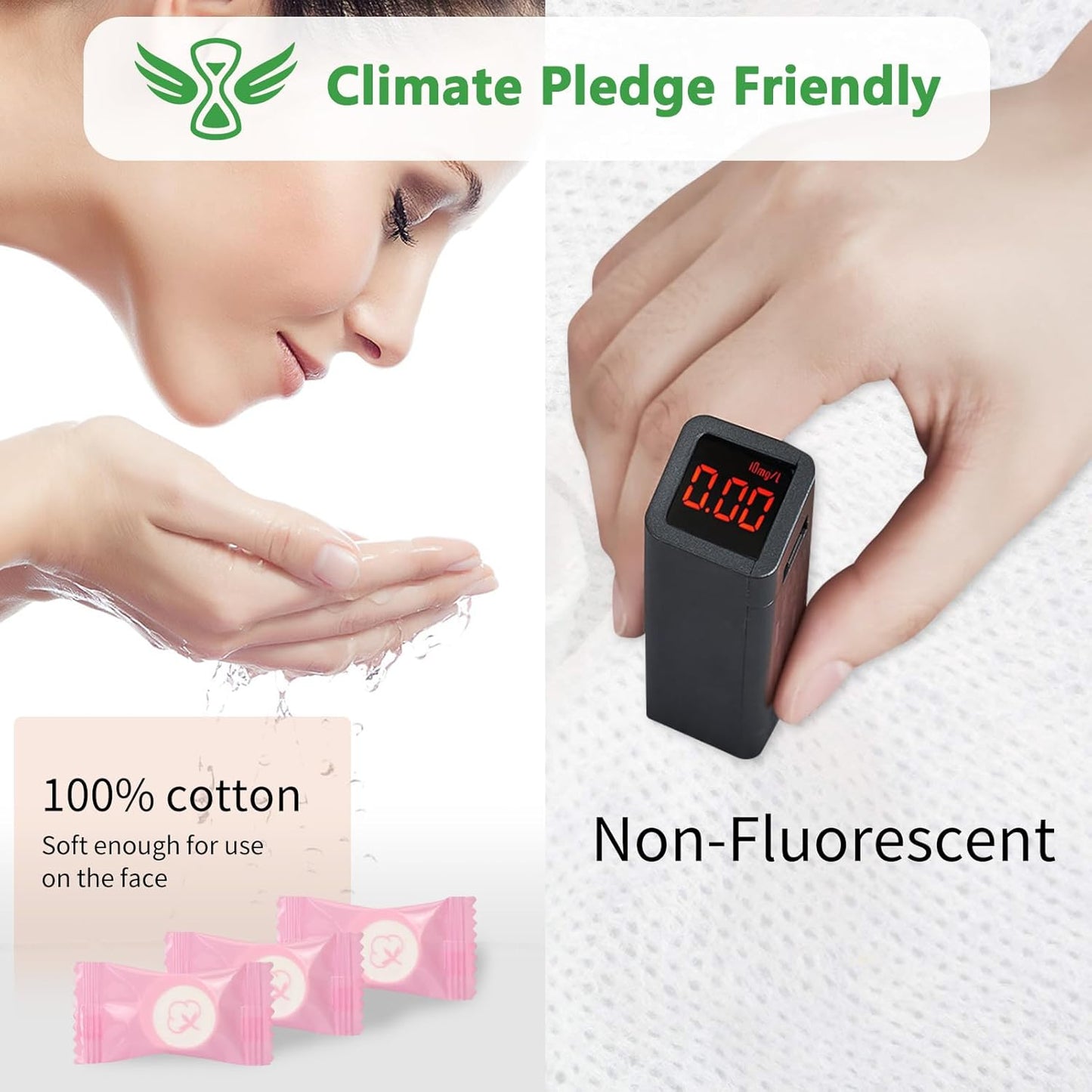 Compressed Towel 100 PCS Mini Tablets Disposable Portable Face Towel for for Travel Essentials, Camping, Hiking, Sport, Beauty