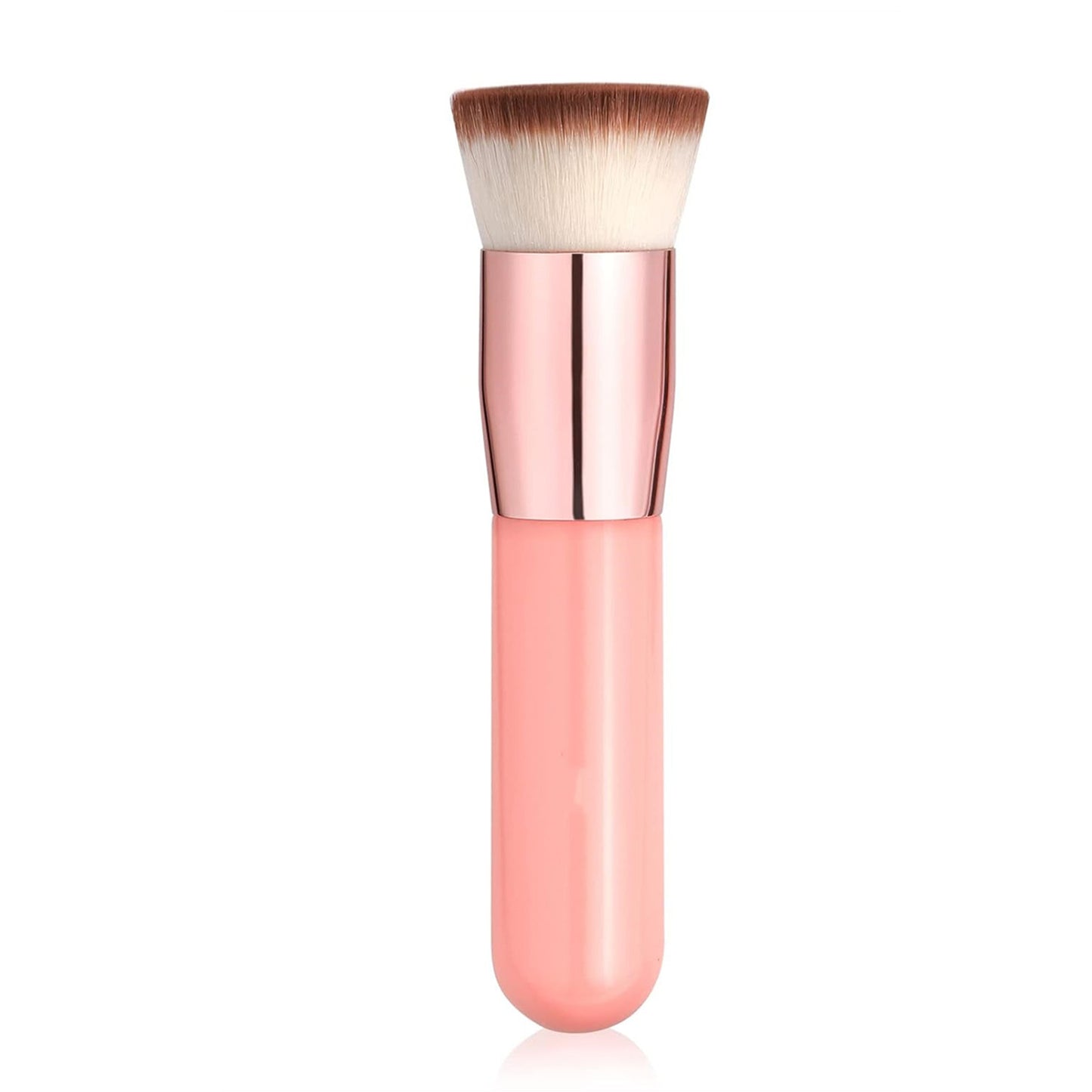 Foundation Brush for Liquid Makeup, Self Tanner Brush Flat Top Kabuki Professional Makeup Brushes