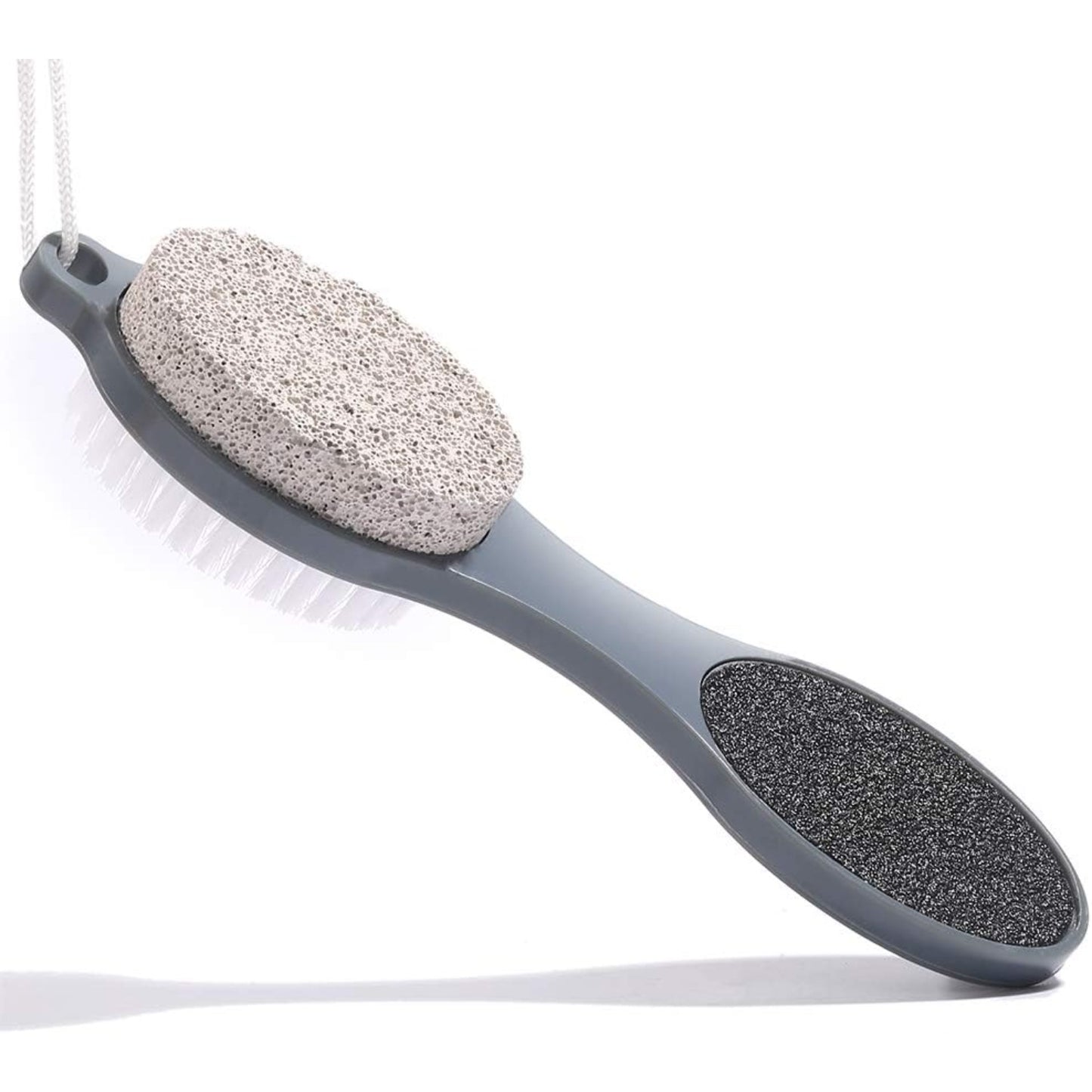 Foot File Callus Remover - Multi Purpose 4 in 1 Feet Pedicure Tools with Foot Scrubber