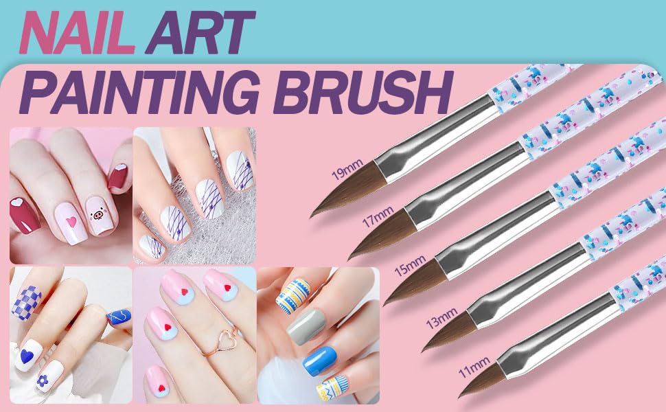 35pcs Nail Art Pens brushes,Nail Art Tool Set,Nail Dotting Tools,Nail Dust Brush,Striping Nail Art Brushes