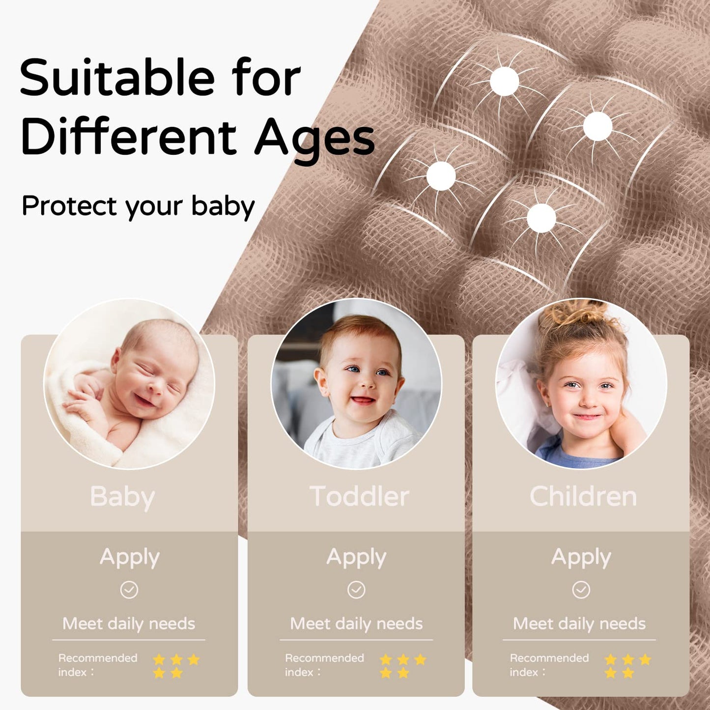 Hooded Baby Towels for Newborn 2 Pack 100%  Organic Cotton Baby Bath Towel